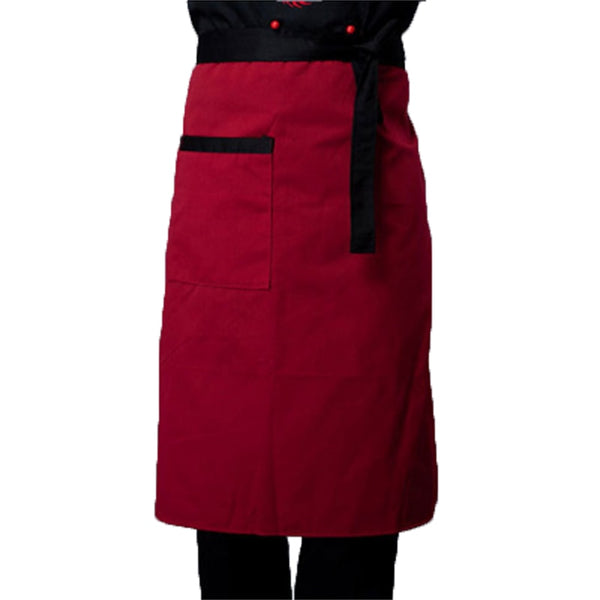 Fashion Baking Dress Half Apron Chef Apron Clothing Pockets Men Women Chef Uniform