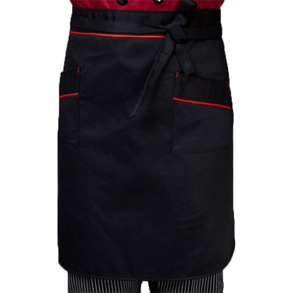 Fashion Baking Dress Half Apron Chef Apron Clothing Pockets Men Women Chef Uniform