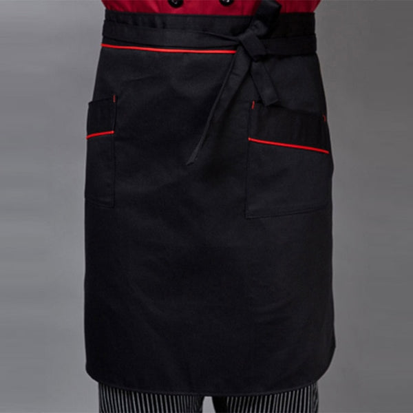 Fashion Baking Dress Half Apron Chef Apron Clothing Pockets Men Women Chef Uniform